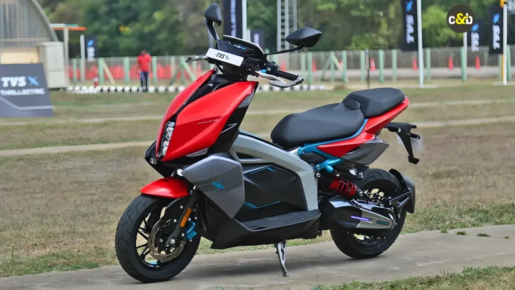 TVS X electric scooter